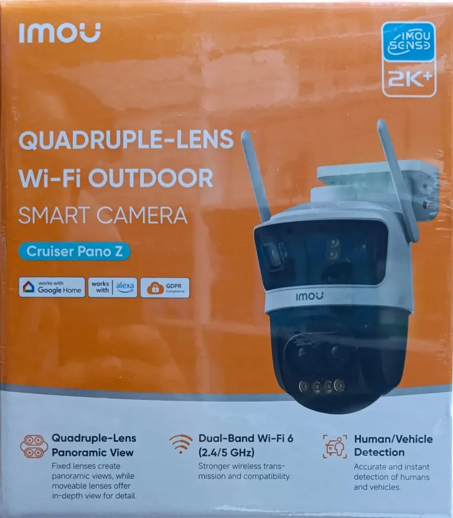 IMOU S76DP-4M0N | 2K+ CRUISER PANO Z QUADRUPLE-LENS WIFI CAMERA