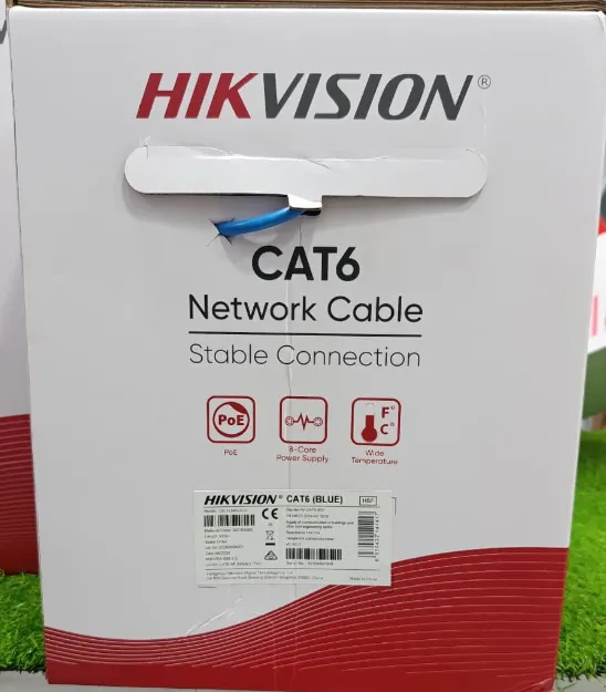 HIKVISION 1LN6UZC0 | 24AWG BLUE CAT6 CABLE