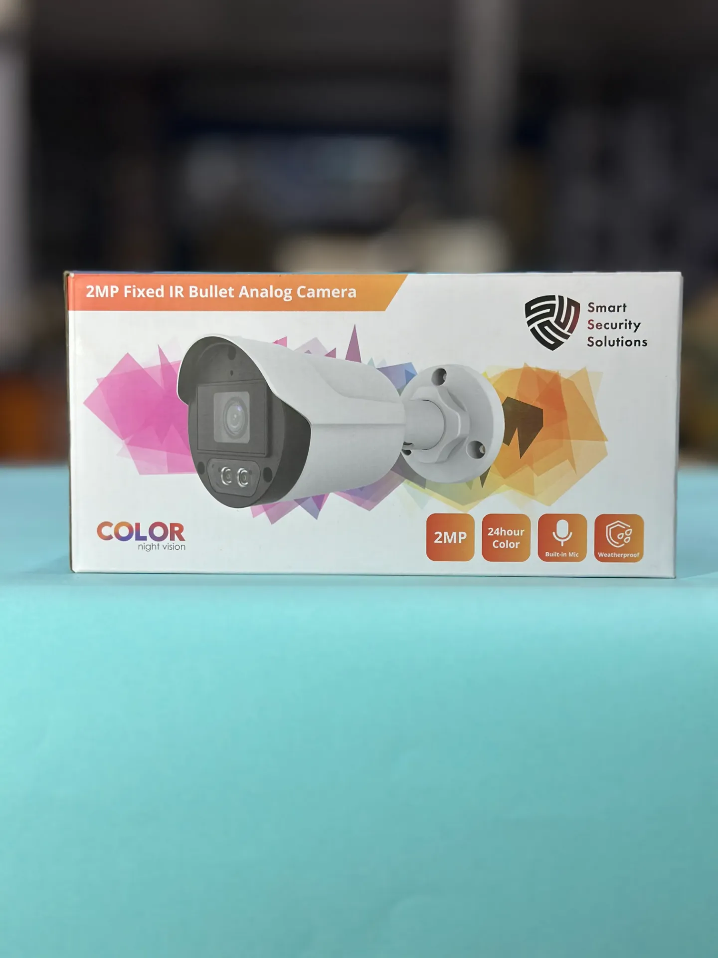 SSS SSAC-B2-AF28M-FC | 2MP FULL-COLOR MIC BULLET ANALOG CAMERA