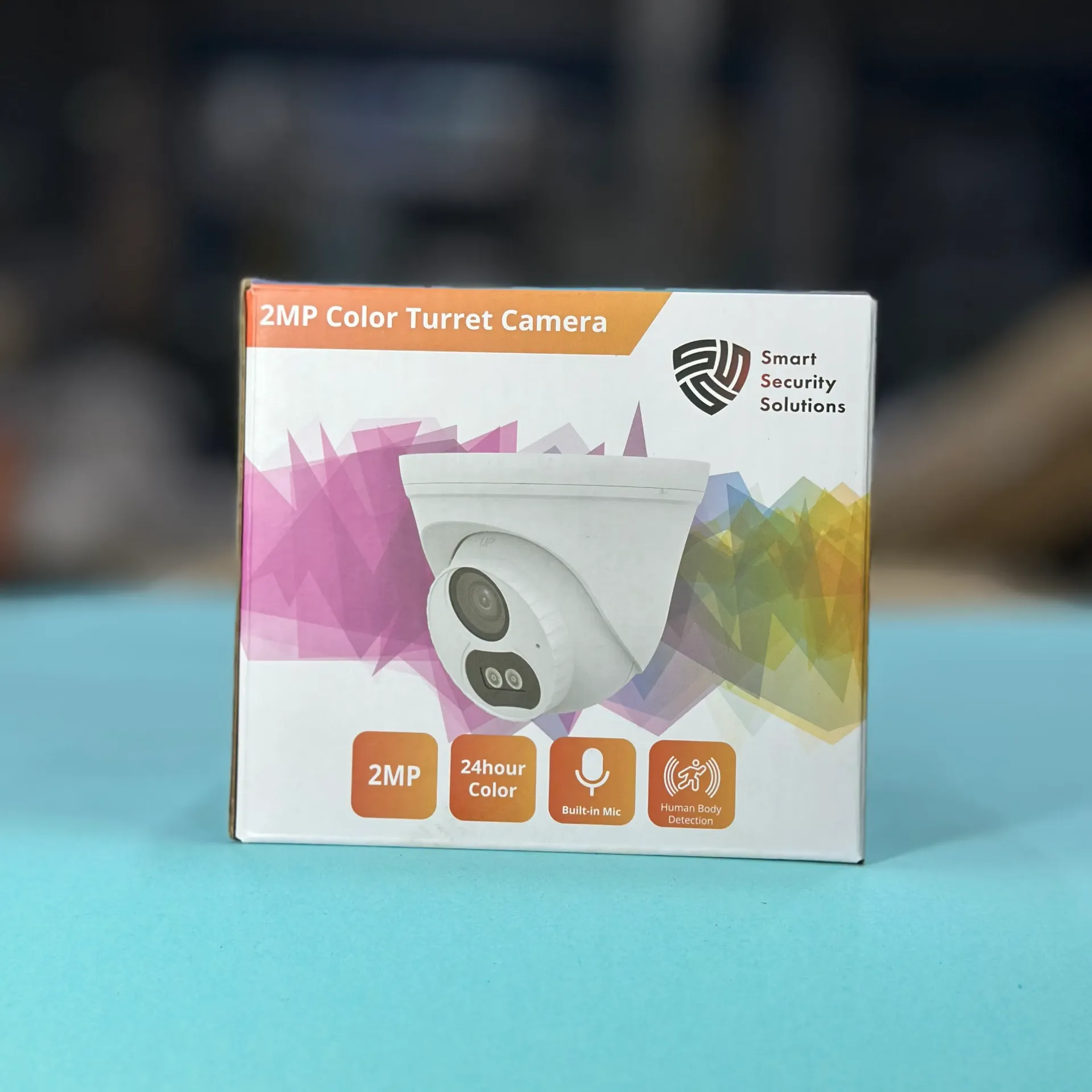 SSS SSIP-T2-AF28-FI | 2MP DUAL LIGHT MIC TURRET IP CAMERA