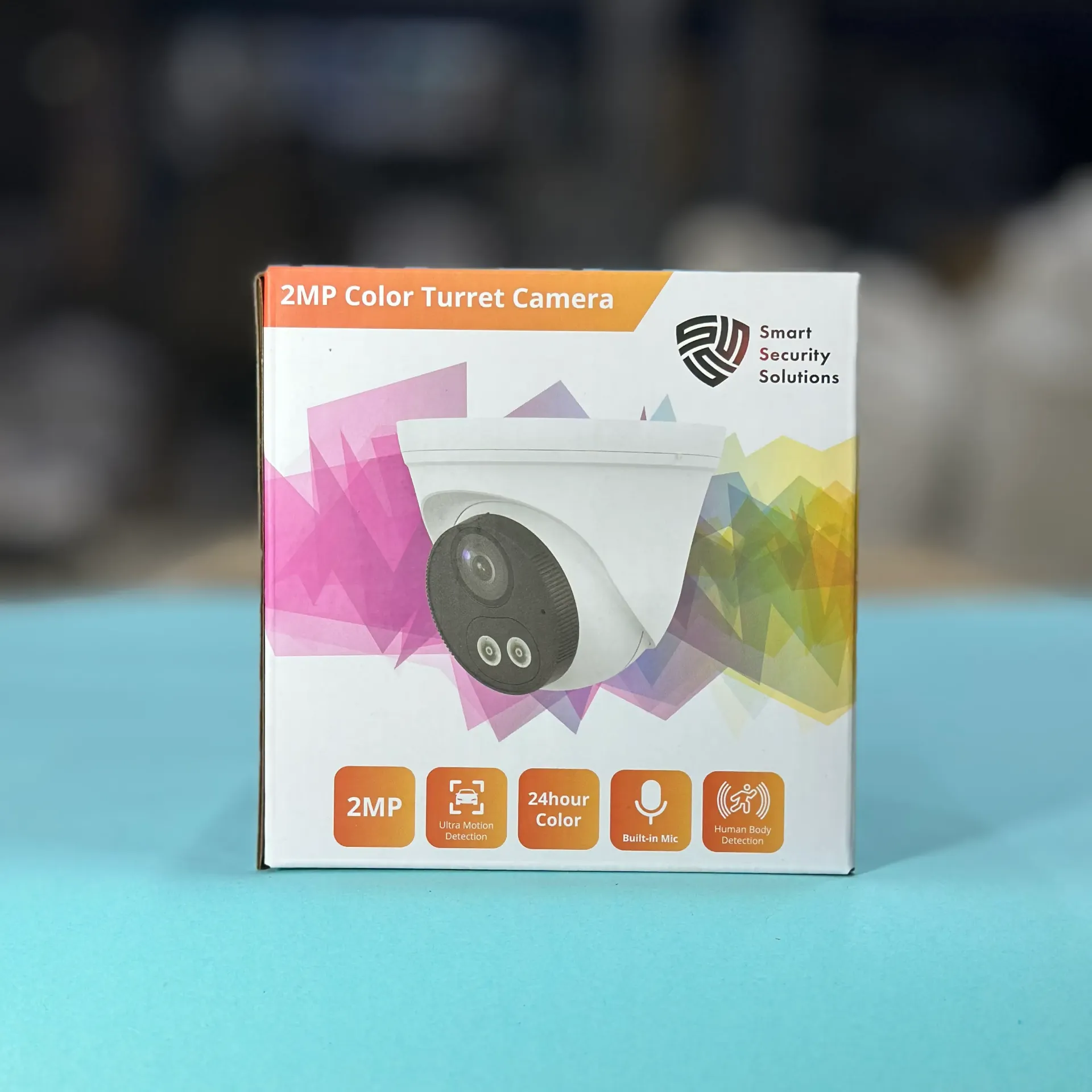 SSS SSIP-T2-AF28K-FI | 2MP DUAL LIGHT MIC TURRET IP CAMERA