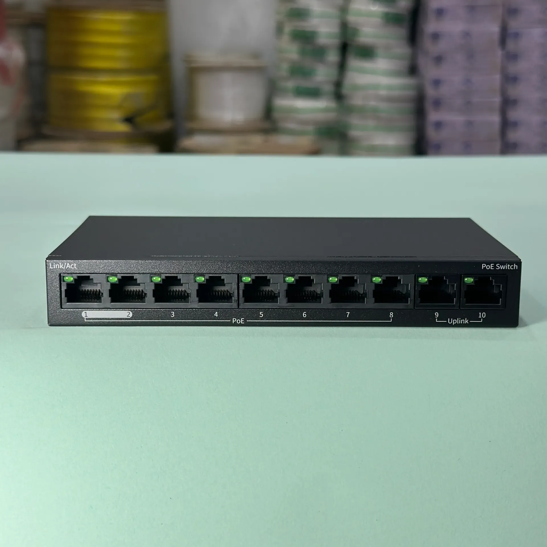 SSS 2010-POE | 8PORTS GIGA UPLINK POE SWITCH
