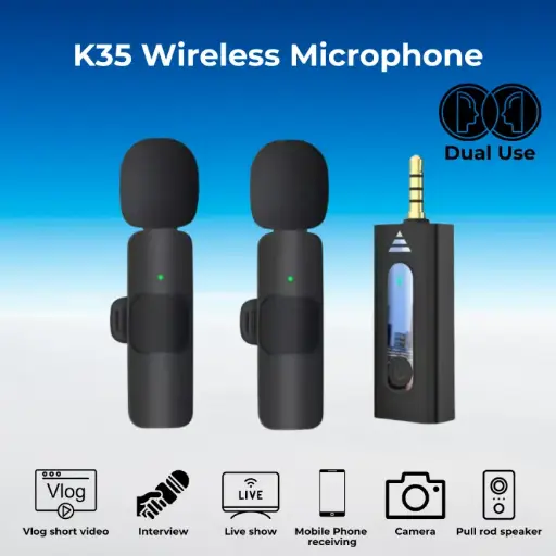 K35 DUAL | WIRELESS SPEAKER MICROPHONE
