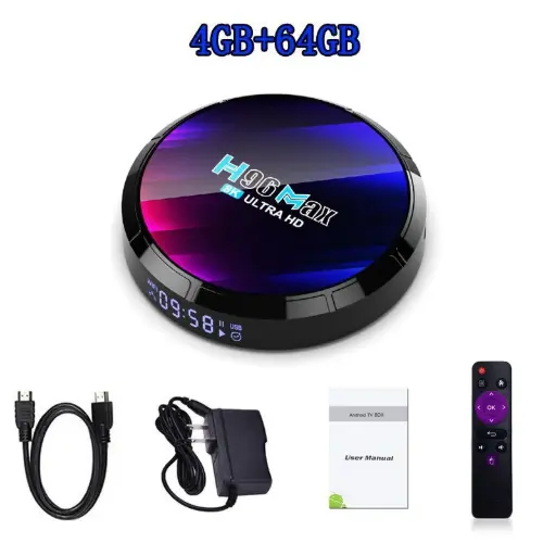 TV BOX X98/H96 MAX | 4GB+64GB