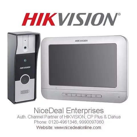 HIKVISION KIS204T | 7" VIDEO DOOR PHONE