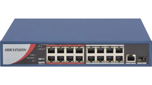 HIKVISION 0318P-E/M | 16+2 PORTS POE SWITCH