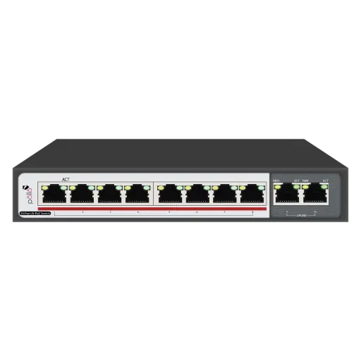 POLLO 1108GB | 8+2PORTS GIGA POE SWITCH