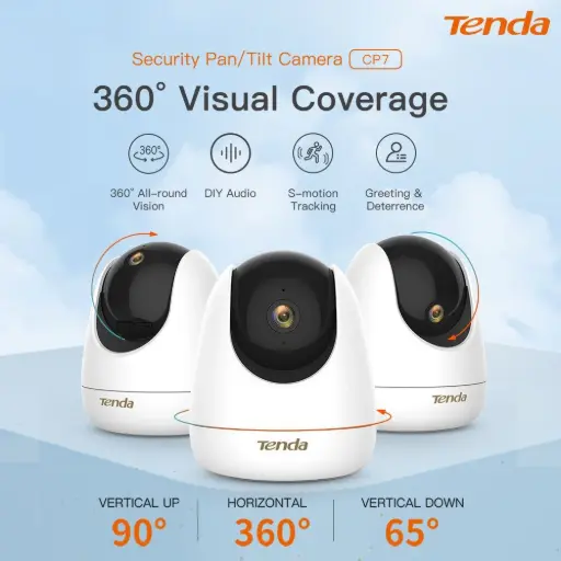 TENDA CP7 | 4MP ULTRA HD CAMERA