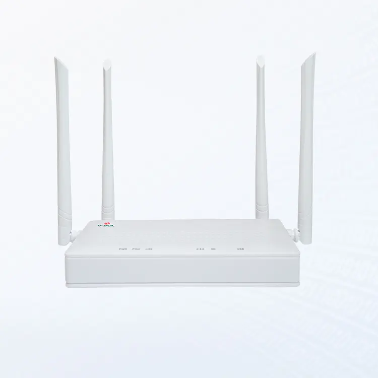 VSOL V2804AC | 4GE+USB3.0+Wi-Fi 5 ONT ROUTER