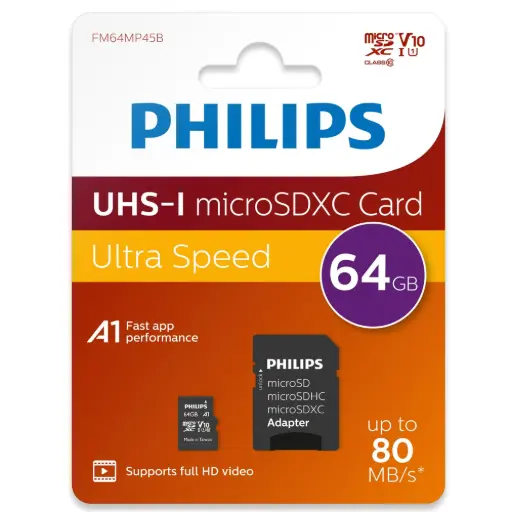 PHILIPS 64GB MSD ULTRA SPEED