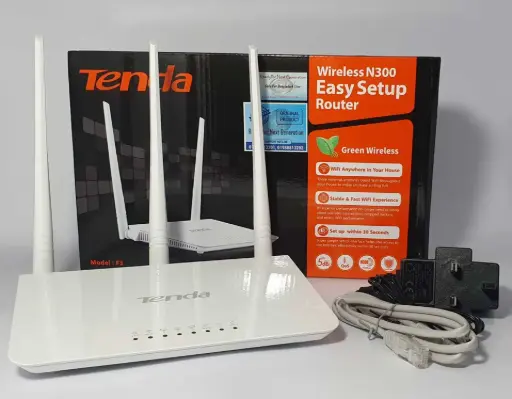 TENDA F3 | TRIPLE ANTENNA ROUTER