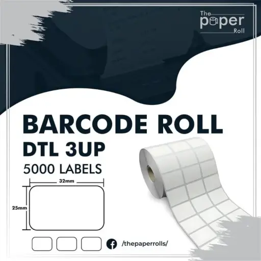 [LABEL] DTL3019 | 3UP(5000) LABEL ROLL