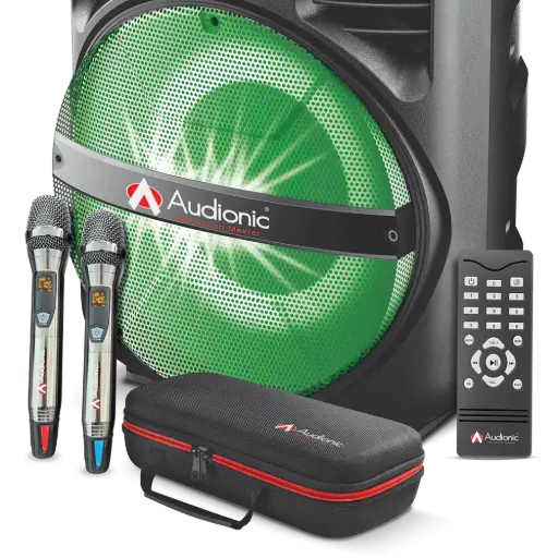 AUDIONIC MH5050 | 15"X2 TROLLY SPEAKER