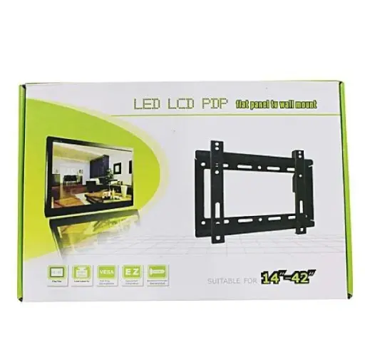 [1921] FLAT PANEL TV WALL MOUNT 14-42 | STAND GREEN BOX