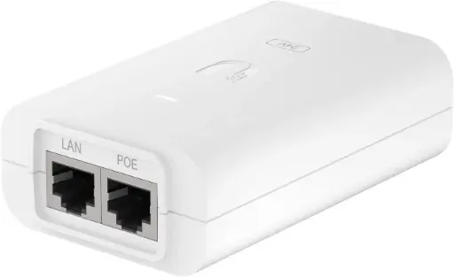 [UBNT]  Ubiquiti POE-24-12W-G-WH PoE Injector, White, Injector 