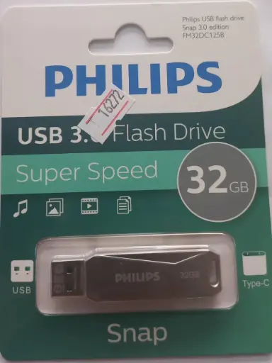 [PHILIPS] PHILIPS 32GB | FM60UT USB+TYPE C FLASH