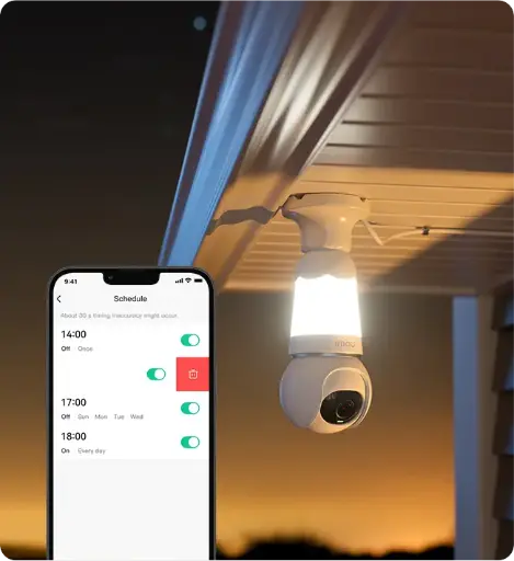 IMOU S6DP-3M0WEB | E27 WITH LIGTH BULB 3K WIFI CAMERA