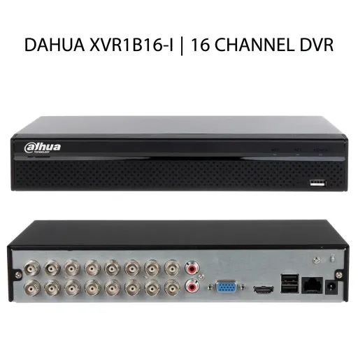 DAHUA XVR1B16-I/T | 16CH 1080N/720P TWO WAY WIZSENSE DVR