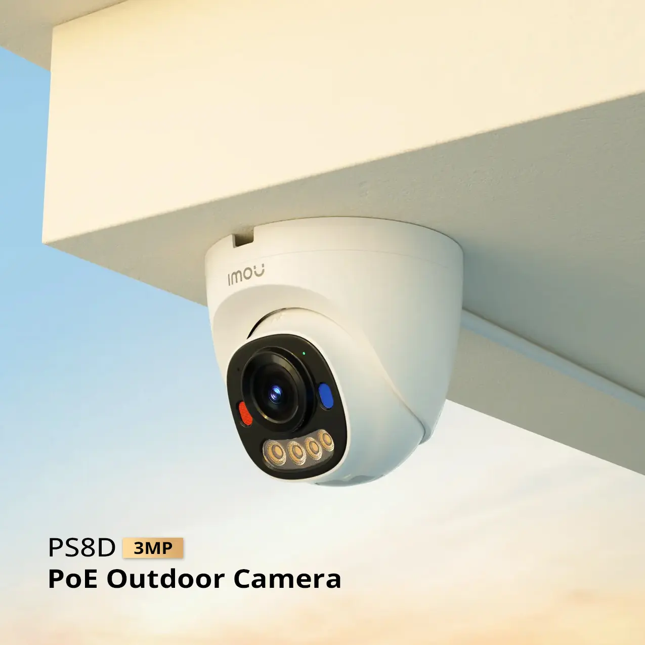 IMOU PS8DP-3V0 | 2K(3MP) POE INDOOR WIFI CAMERA