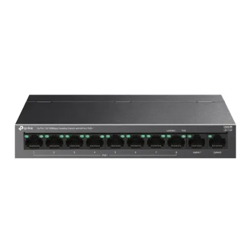 TP-LINK LS110P | 8PORTS POE+ SWITCH