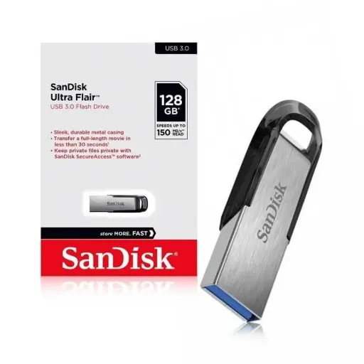 SANDISK 128GB | ULTRA FLAIR USB FLASH