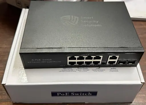 SSS AHPG0822-B | 8+2+2SFP GIGA POE SWITCH