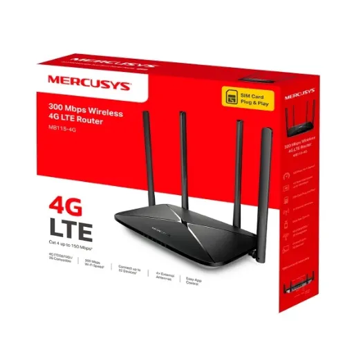 MERCUSYS MB115-4G | 4G LTE ROUTER