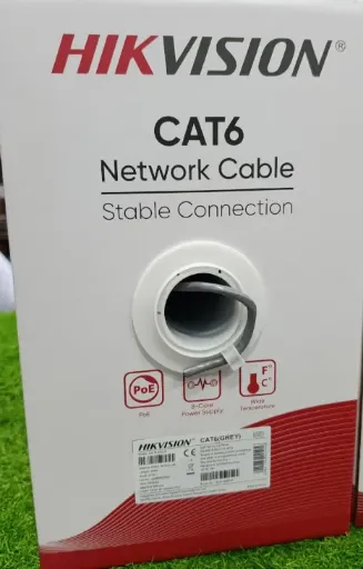 HIKVISION 1LN6-U-G | 23AWG GRAY CAT6 CABLE
