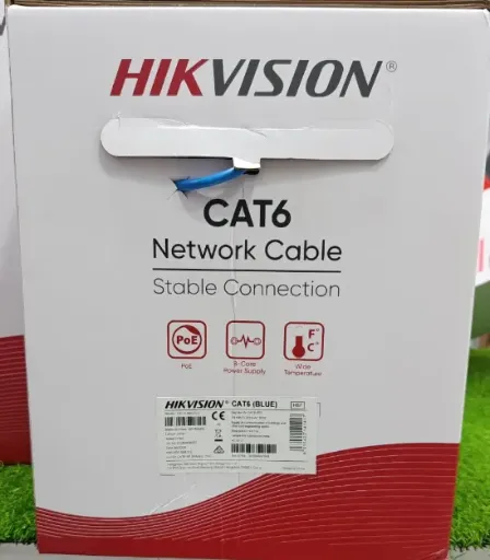 HIKVISION 1LN6UZC0 | 24AWG BLUE CAT6 CABLE