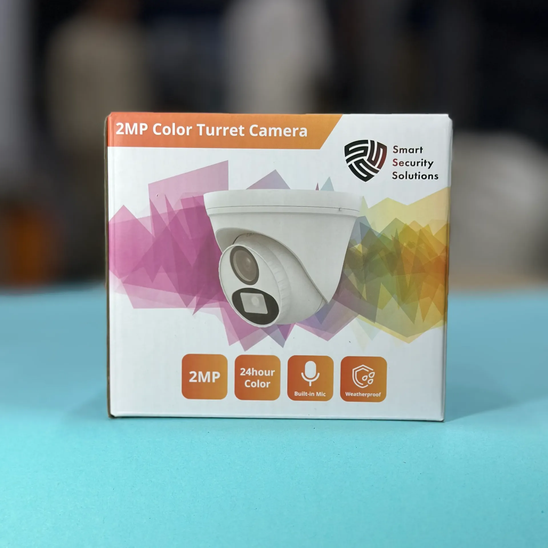 SSS SSAC-T2-AF28-FC | 2MP FULL-COLOR MIC TURRET ANALOG CAMERA