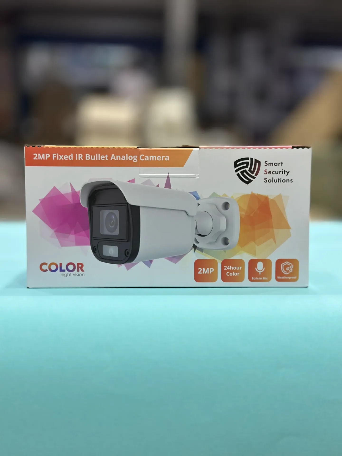 SSS SSAC-B2-F28-FC | 2MP FULL-COLOR BULLET ANALOG CAMERA